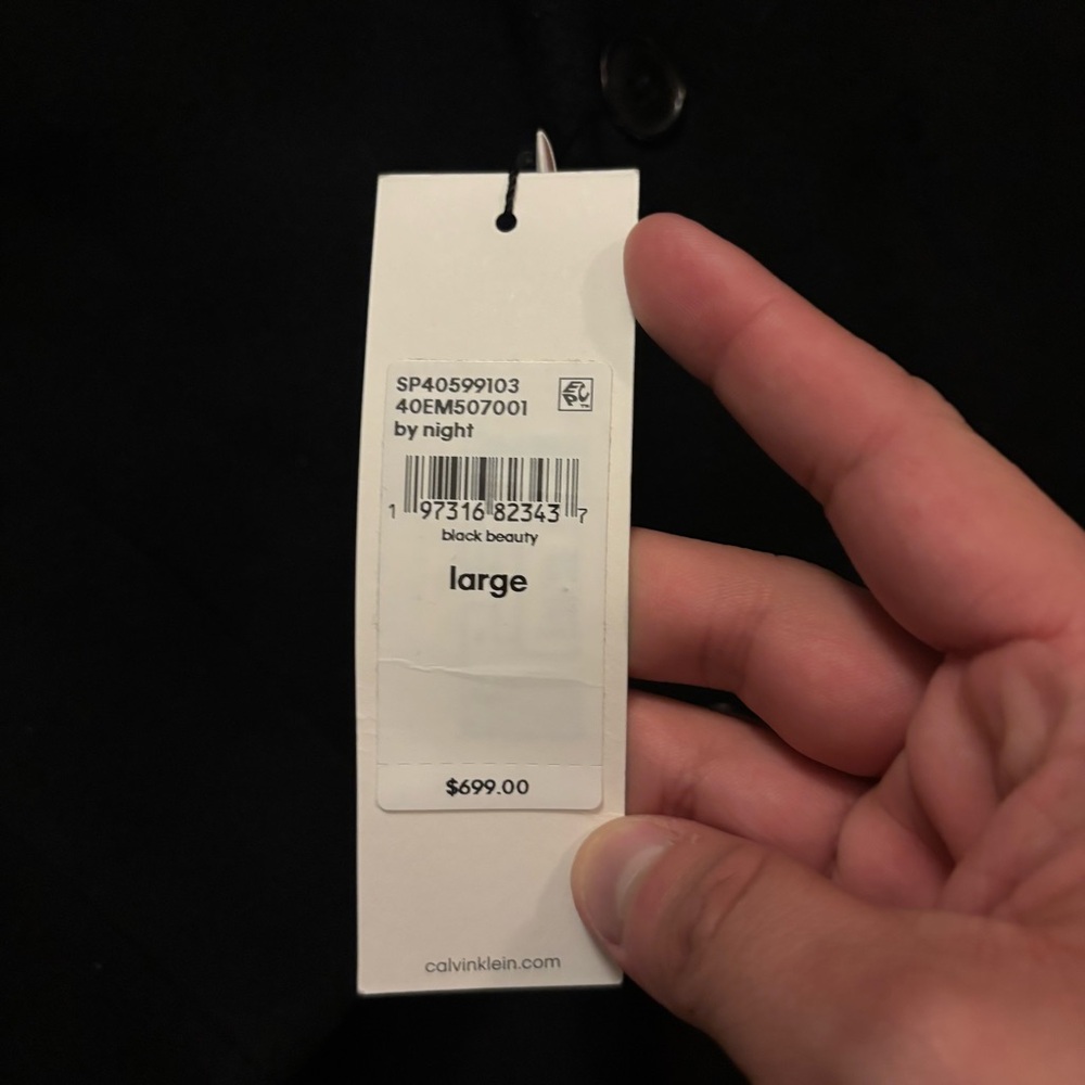 Calvin Klien Trench Coat - Picture 2 of 2